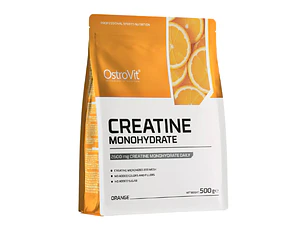 Creatina Monohidratada Ostrovit 500g Sabor Naranja