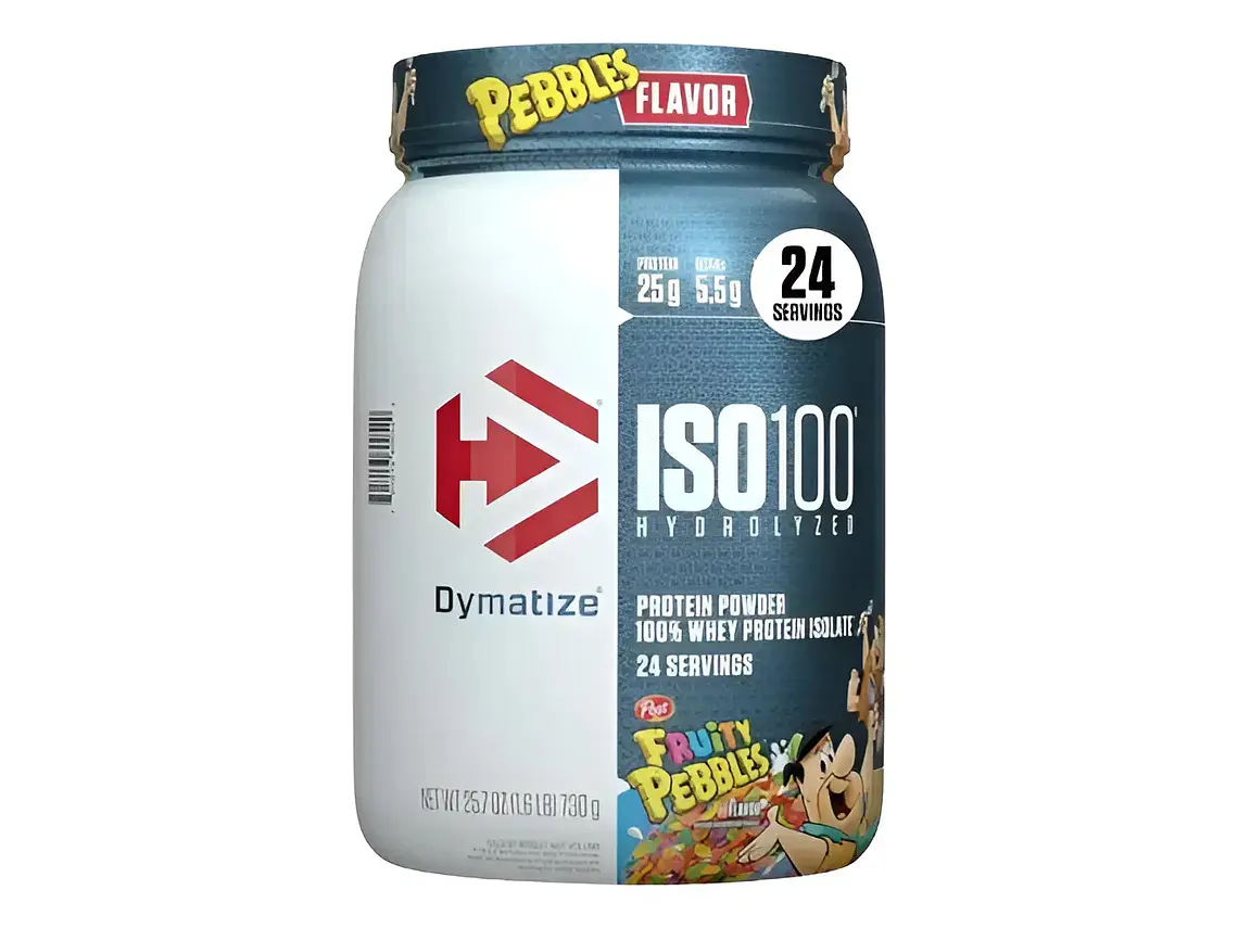 ISO100 Hydrolyzed Proteina Hidrolizada 24 Servicios 1.6 lbs Dymatize  1
