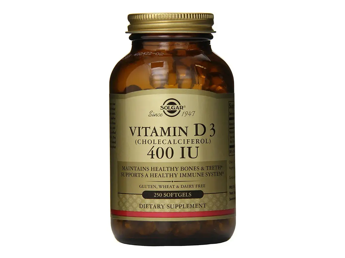 Vitamin D3 400 Iu - 250 Softgel - SOLGAR 1
