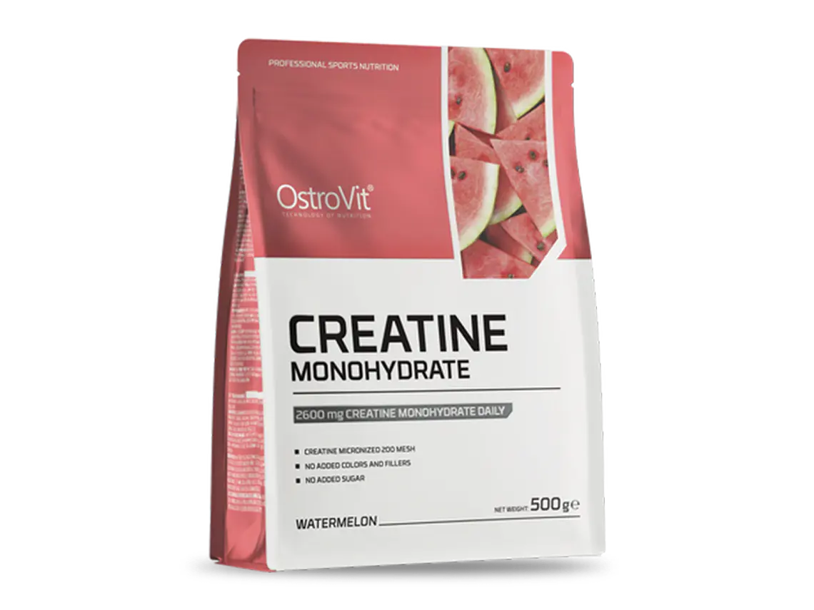 CREATINA MONOHIDRATADA 500 GRS OSTROVIT - SABOR SANDIA 1