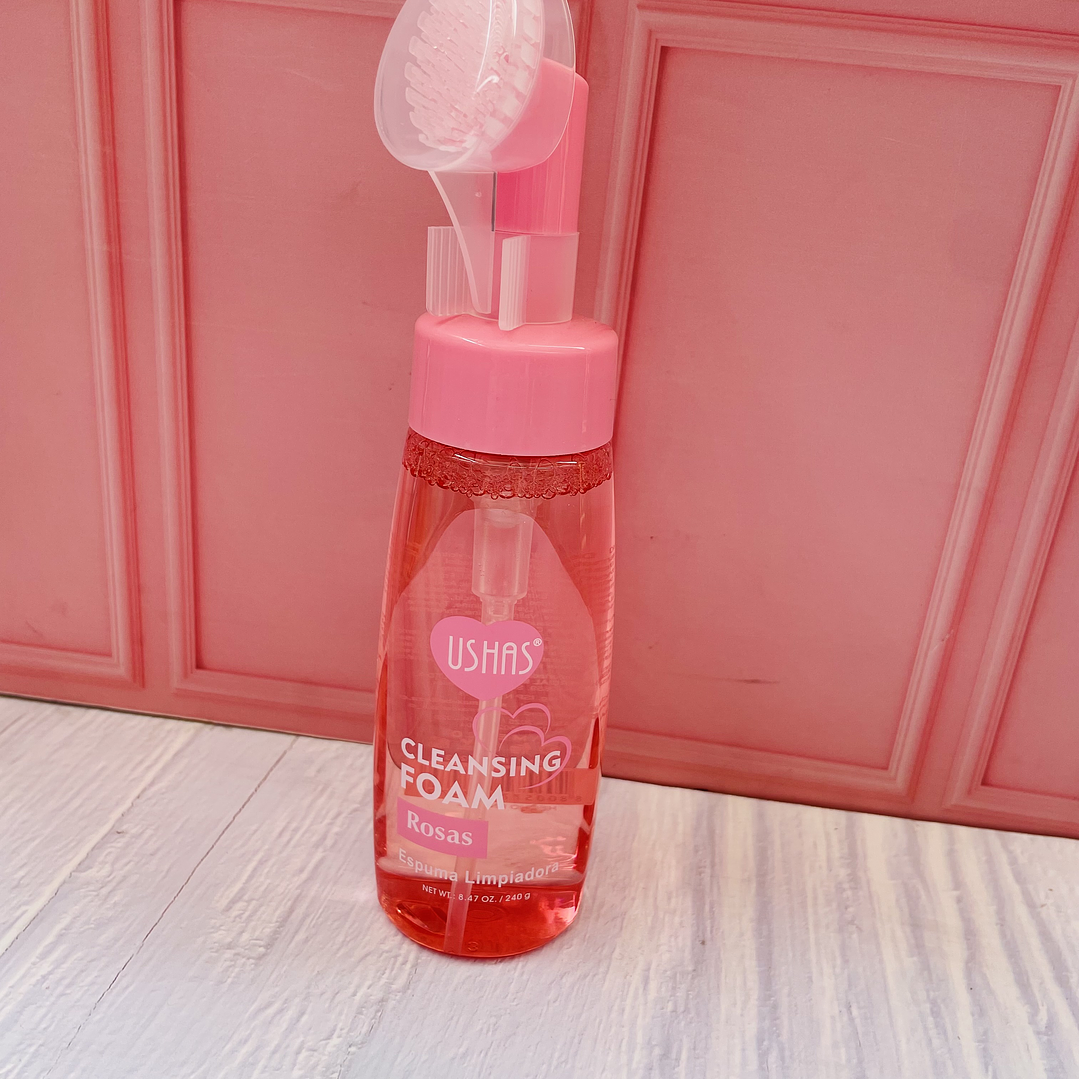 Espuma facial con cepillo  1