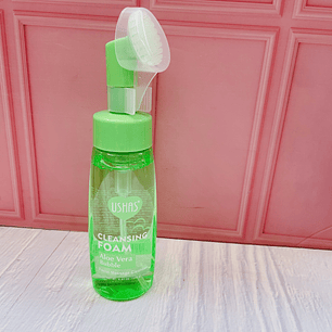 Espuma facial con cepillo 