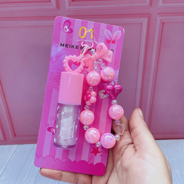 Gloss con llavero  1