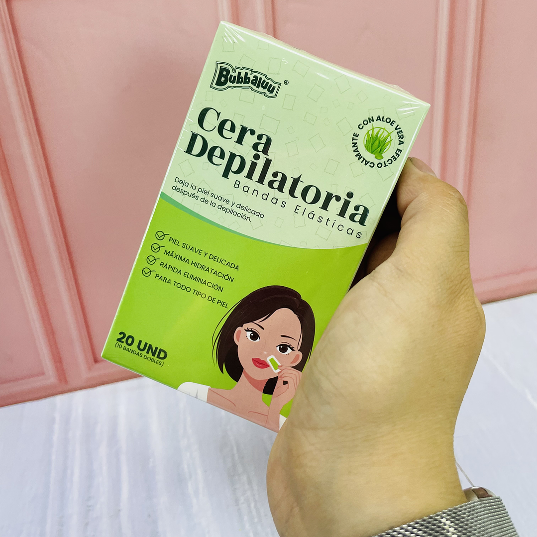 Banditas de Cera Depilatoria  1