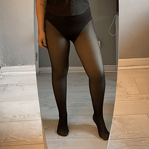 Calza de polar efecto panty 