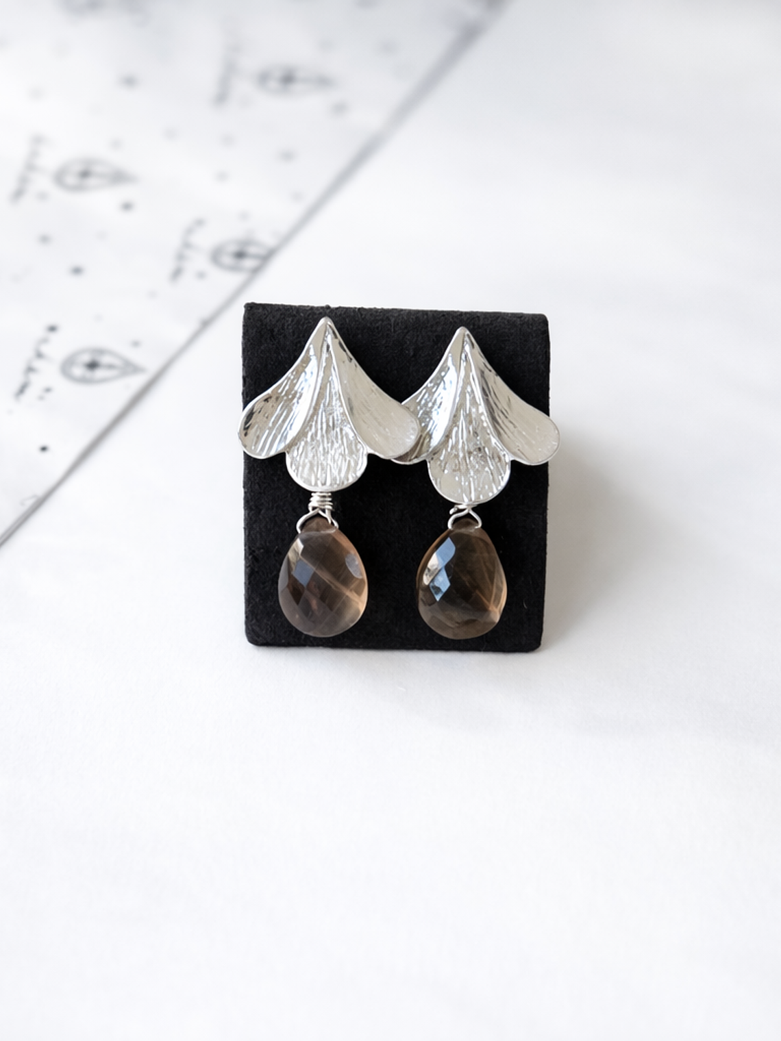 Aros Pétalos Plata 1