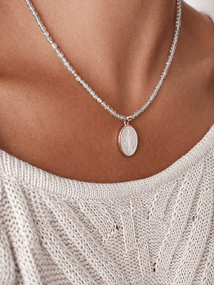 Collar San Benito en Labradorita