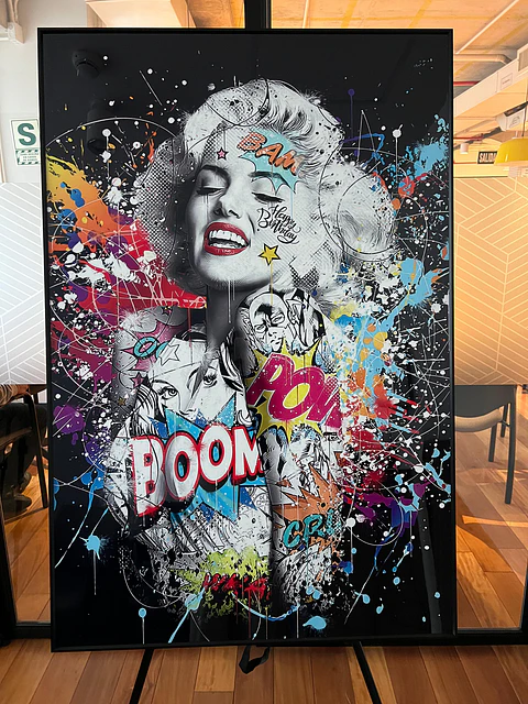 Cuadro Marylin Monroe Por Art 80 x 120 cm