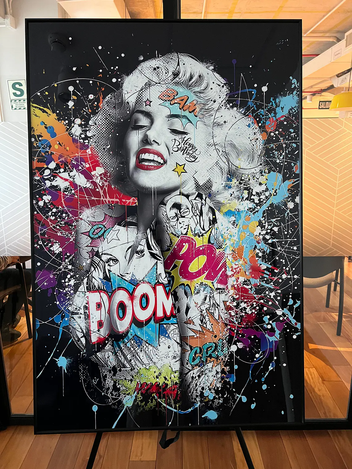 Cuadro Marylin Monroe Por Art 80 x 120 cm 1
