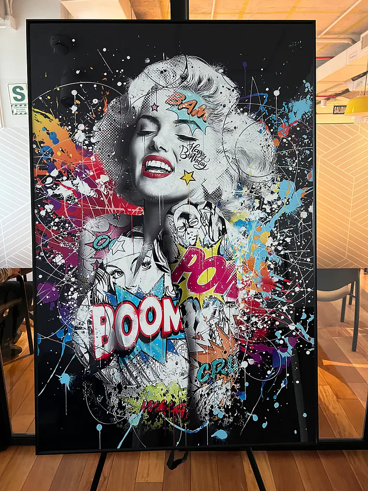 Cuadro Marylin Monroe Por Art 80 x 120 cm 1