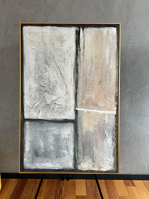 Pintura Oleo Nocturne en Argent 80 x 120 cm