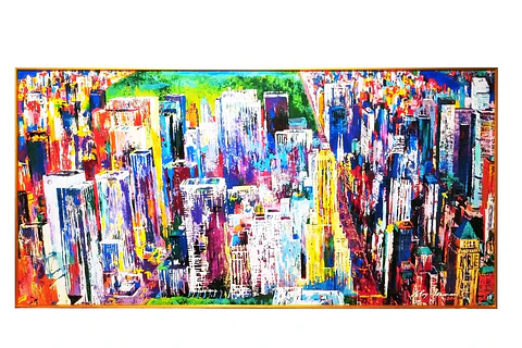 Cuadro Manhattan Chroma 140 x 70 cm