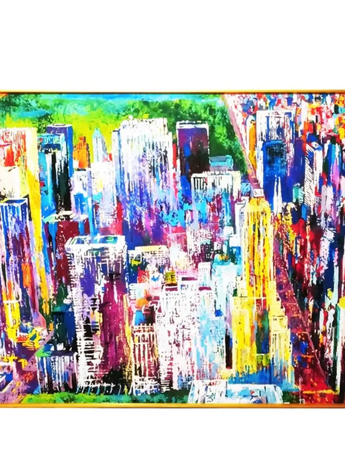 Cuadro Manhattan Chroma 140 x 70 cm 1