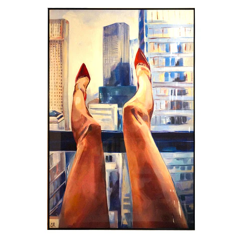 Cuadro Urban Pause 80 x 120 cm