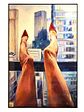 Cuadro Urban Pause 80 x 120 cm - Miniatura 1