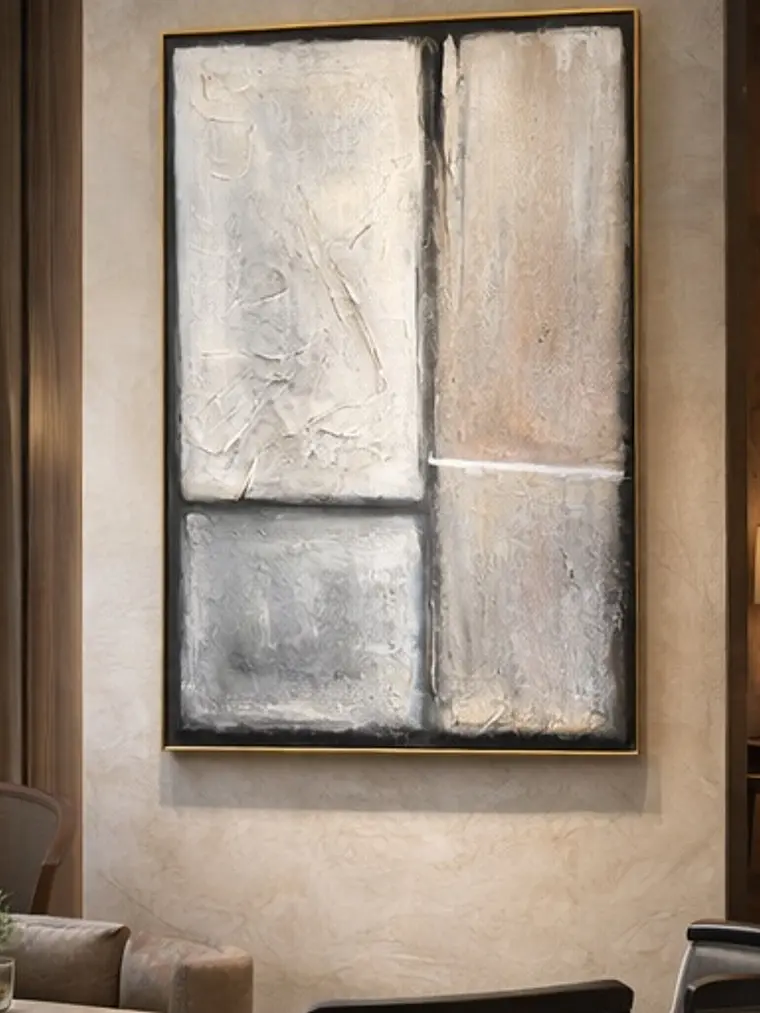Pintura Oleo Nocturne en Argent 80 x 120 cm 4
