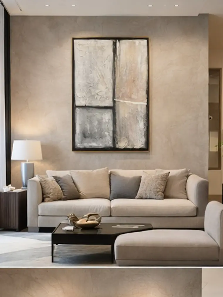 Pintura Oleo Nocturne en Argent 80 x 120 cm 6