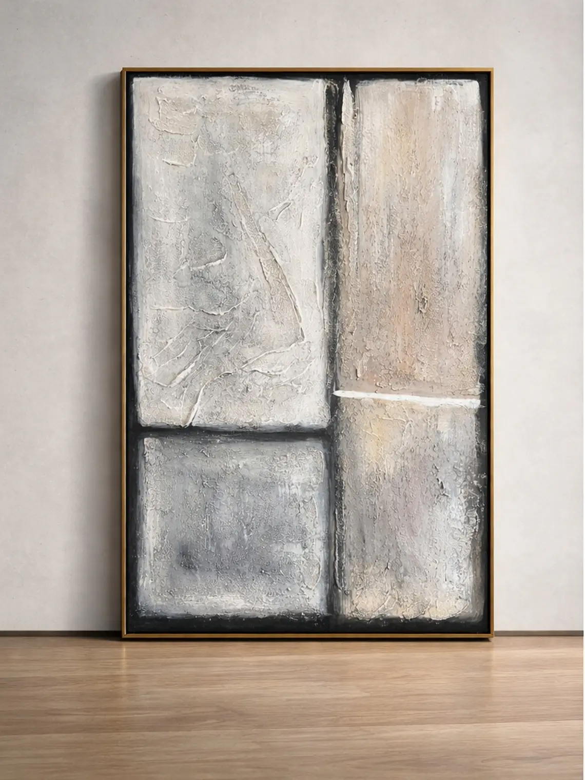 Pintura Oleo Nocturne en Argent 80 x 120 cm 10