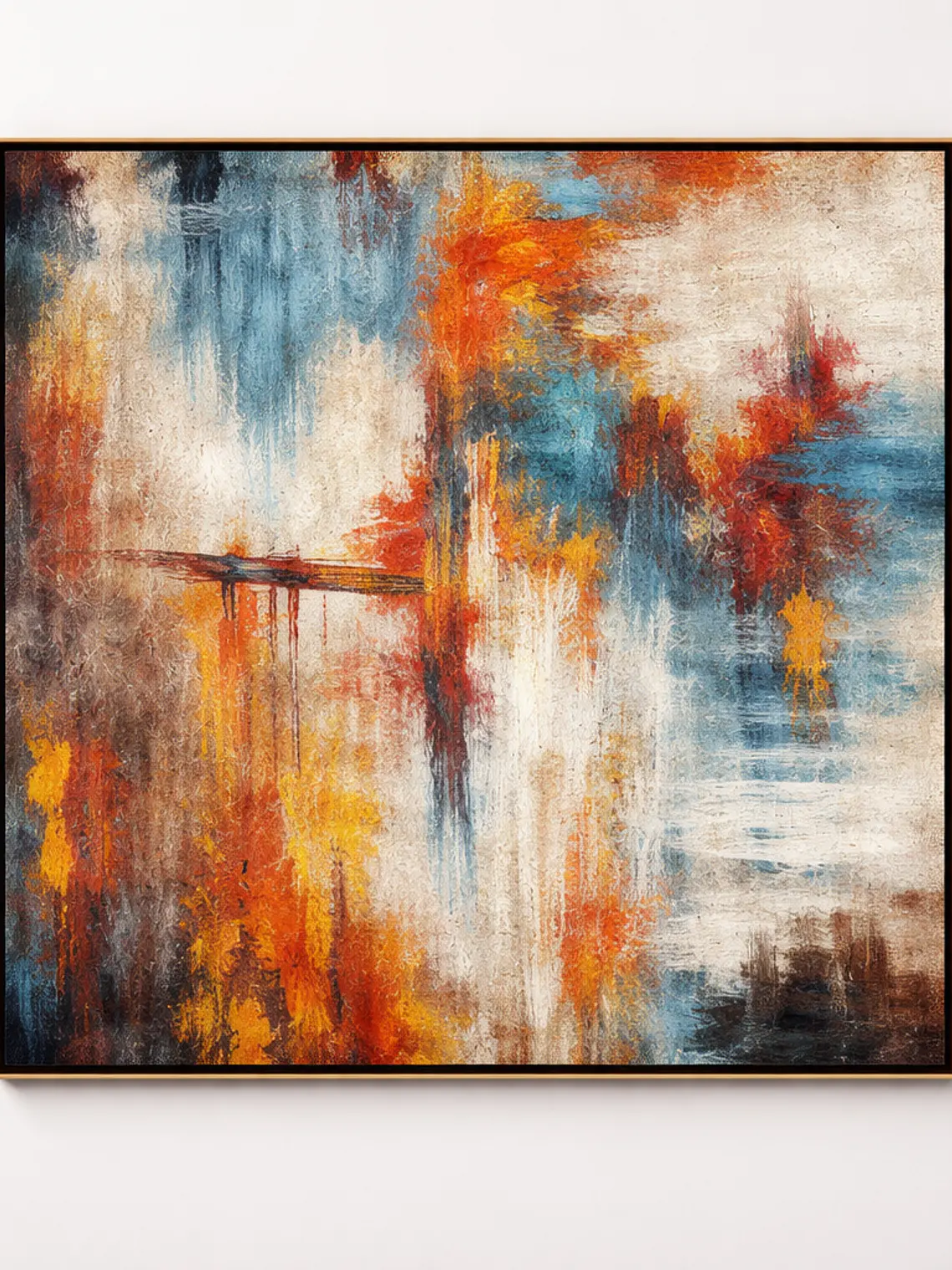 Pintura Oleo Elements 100 x 100 cm 6