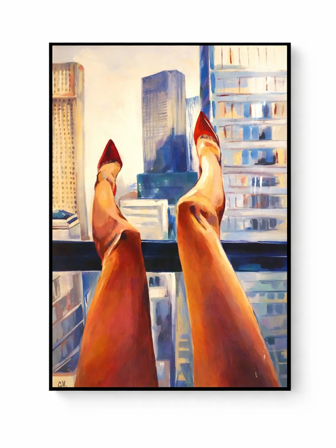 Cuadro Urban Pause 80 x 120 cm 4