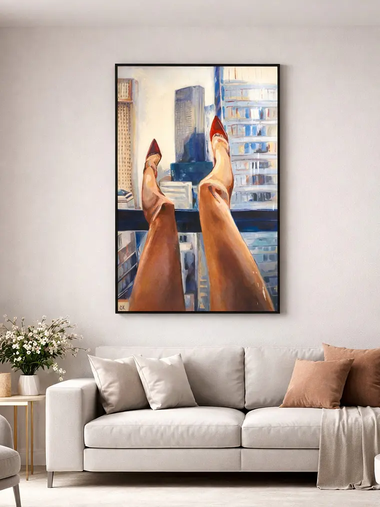 Cuadro Urban Pause 80 x 120 cm 5