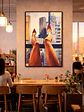 Cuadro Urban Pause 80 x 120 cm - Miniatura 8