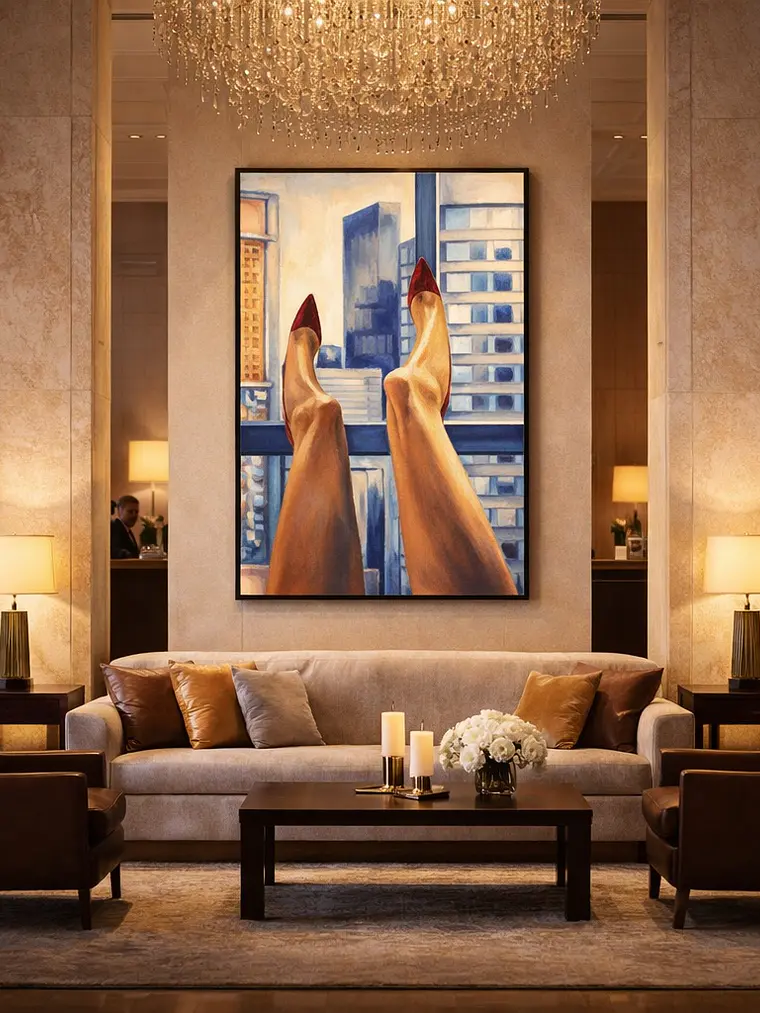 Cuadro Urban Pause 80 x 120 cm 9
