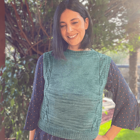 Retro Vibe - Patrón de Tejido