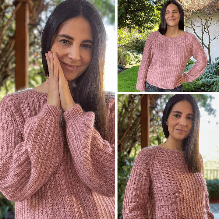 Fittonia Sweater - Patrón de Tejido 1