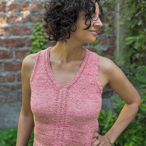Odemira Top - Knitting Pattern in English
