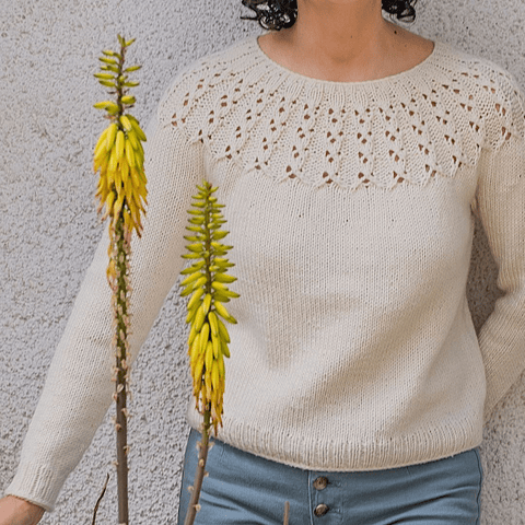 Ephesus Sweater - Knitting Pattern in English