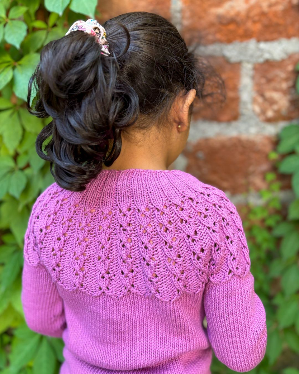 Ephesus Mini Sweater - Knitting Pattern 1