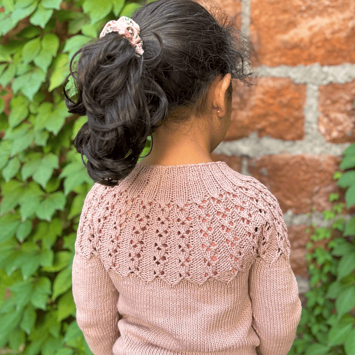 Ephesus Mini Cardigan - Knitting Pattern 1