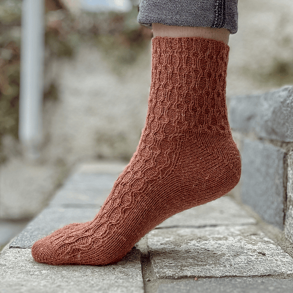Ascanio Socks - Patrón de Tejido 1