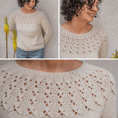 Ephesus Sweater - Knitting Pattern in Spanish