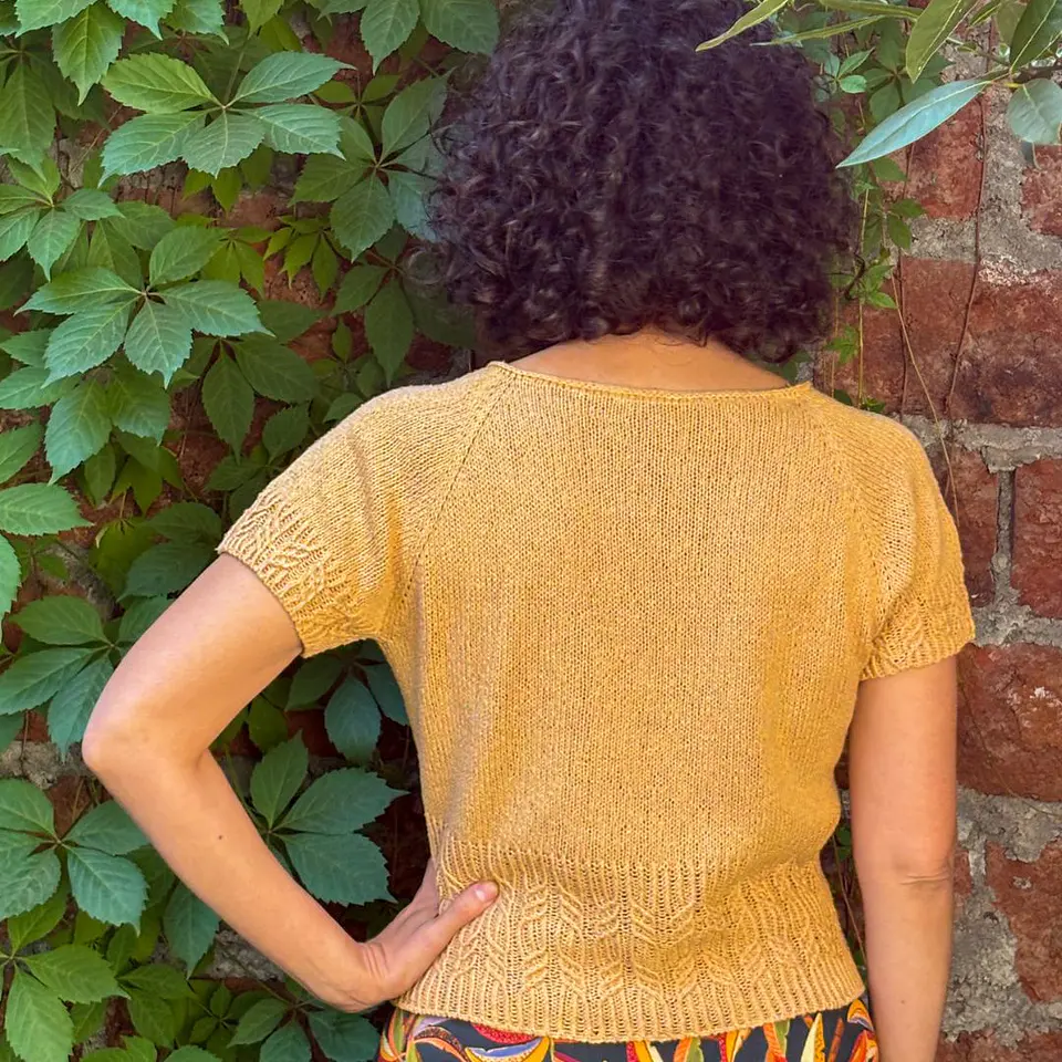 Irene Tee - Knitting Pattern 2