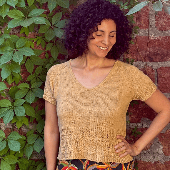 Irene Tee - Knitting Pattern 1