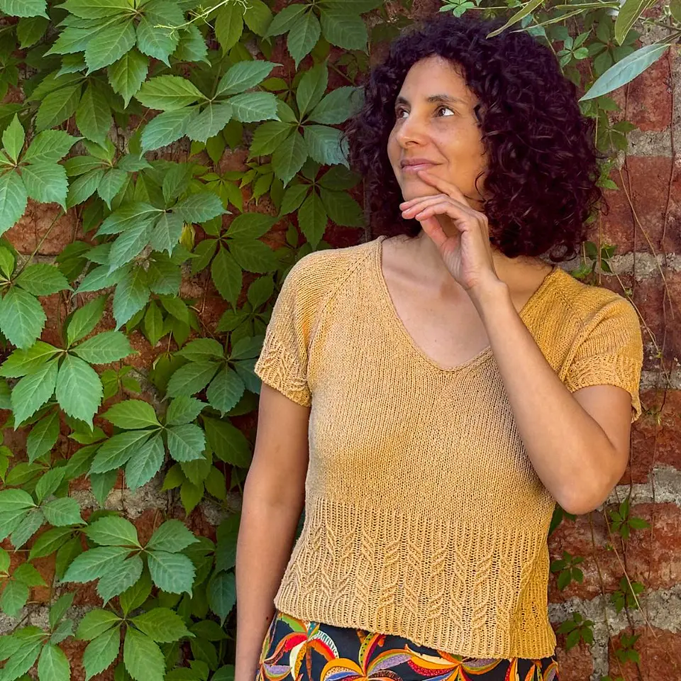 Irene Tee - Knitting Pattern 4