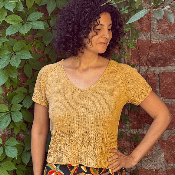 Irene Tee - Knitting Pattern 5