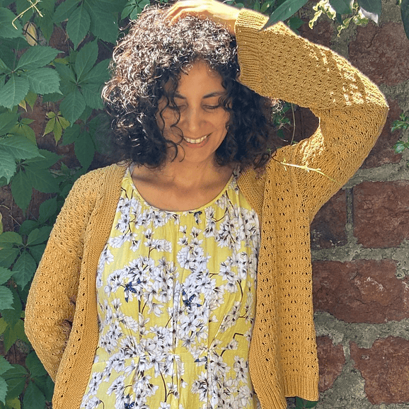 Gloria Cardigan - Patrón de Tejido 1