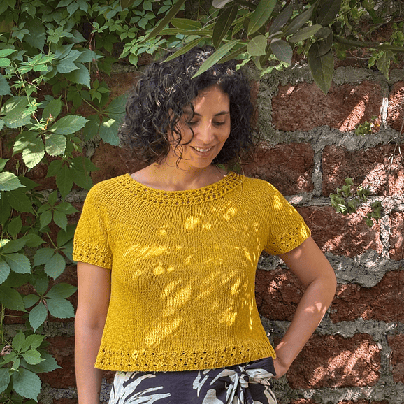 Delfos Pullover - Patrón de Tejido 2