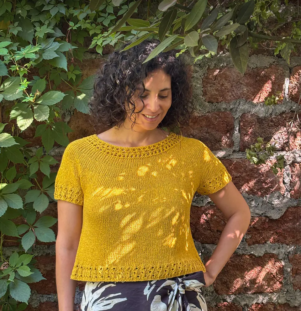 Delfos Pullover - Patrón de Tejido 2