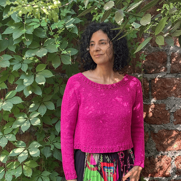 Delfos Pullover - Patrón de Tejido 1