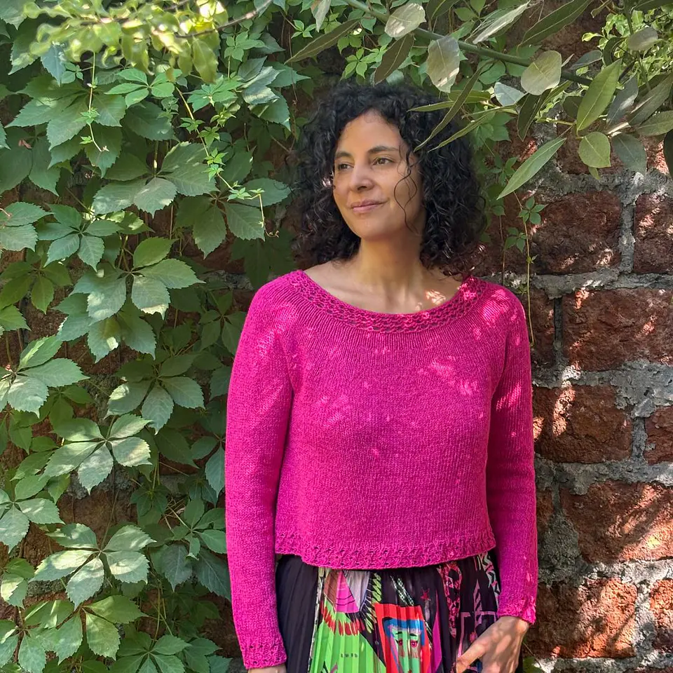 Delfos Pullover - Patrón de Tejido 1