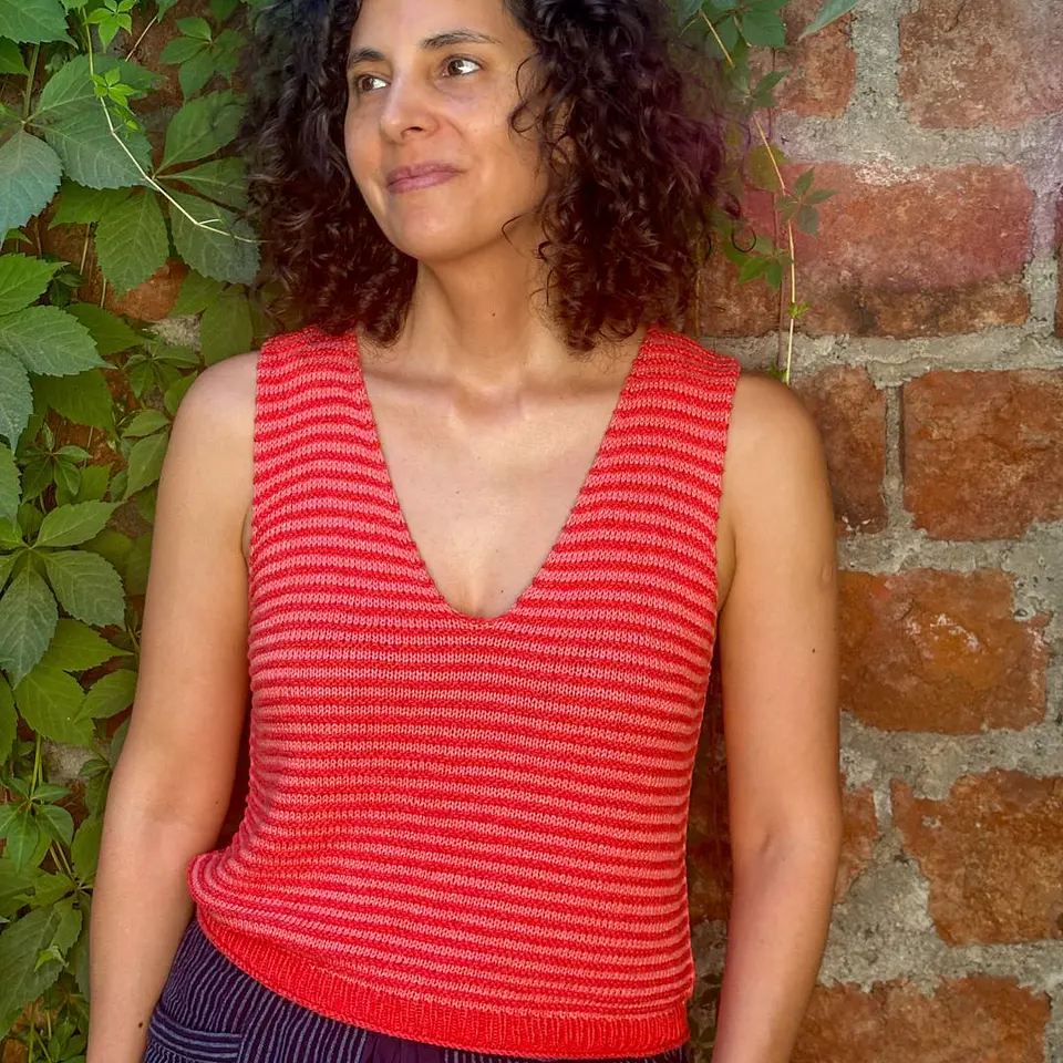 Mileto Top - Knitting Pattern 5