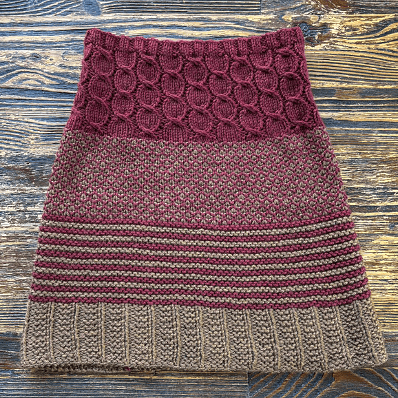 Indomable Cowl - Patrón de Tejido 2