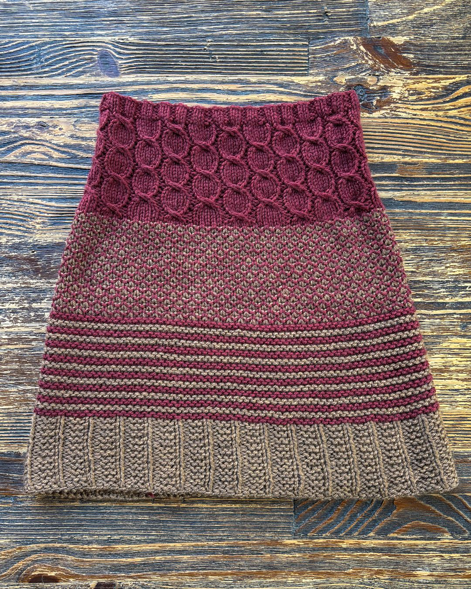 Indomable Cowl - Knitting Pattern In Spanish 2