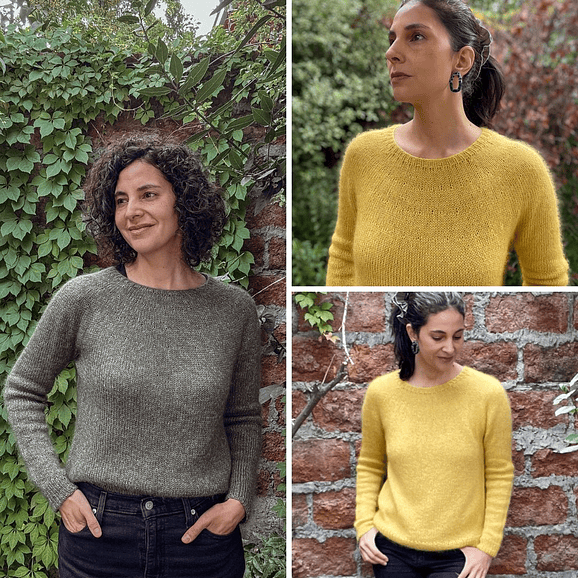 Varietal Sweater - Knitting Pattern in Spanish 1