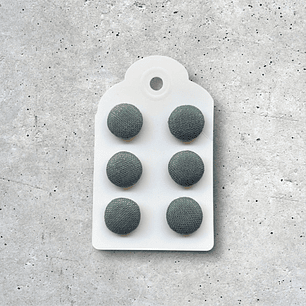 Botones forrados en tela