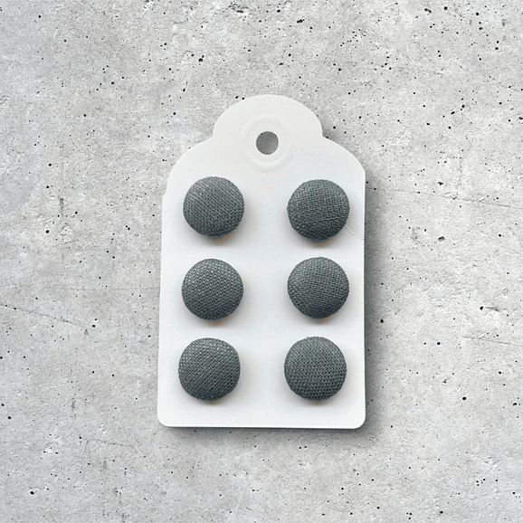 Botones forrados en tela 2